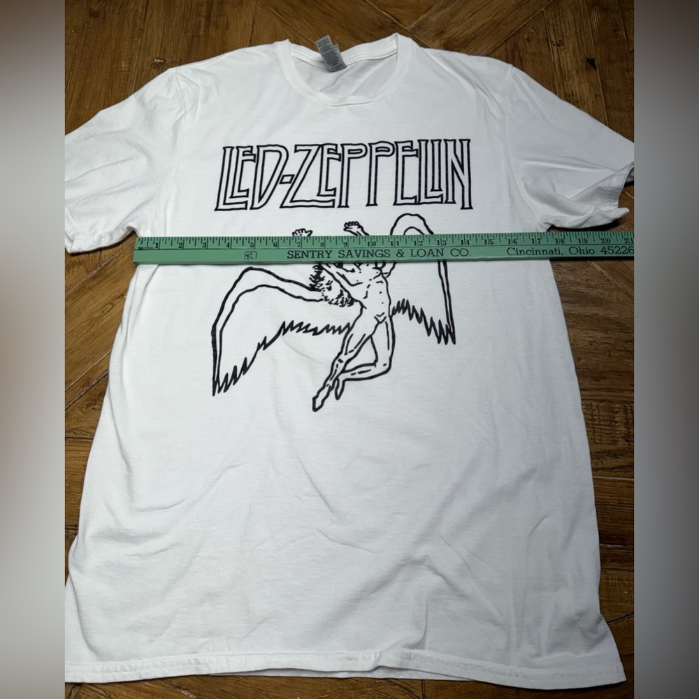 Led Zeppelin Graphic Band Tee Adult Medium Gildan Classic Rock Shirt - Picture 8 of 8
